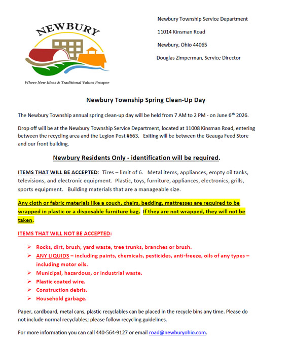 Senior Spring Cleanup Day